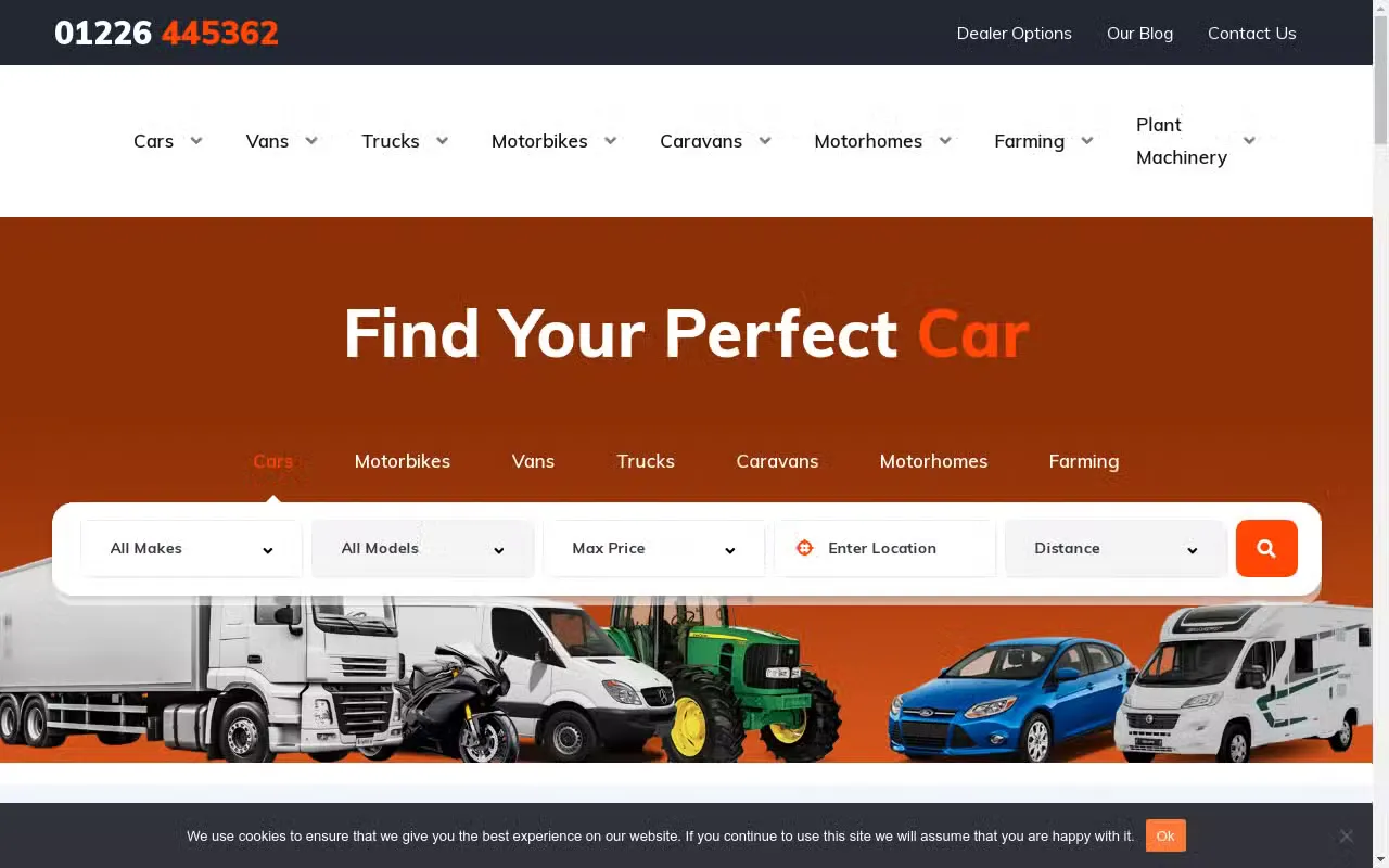 Global Daily Marketplace website preview