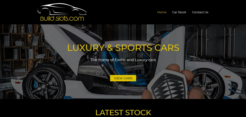 New Website Launch: Build-Slots.com