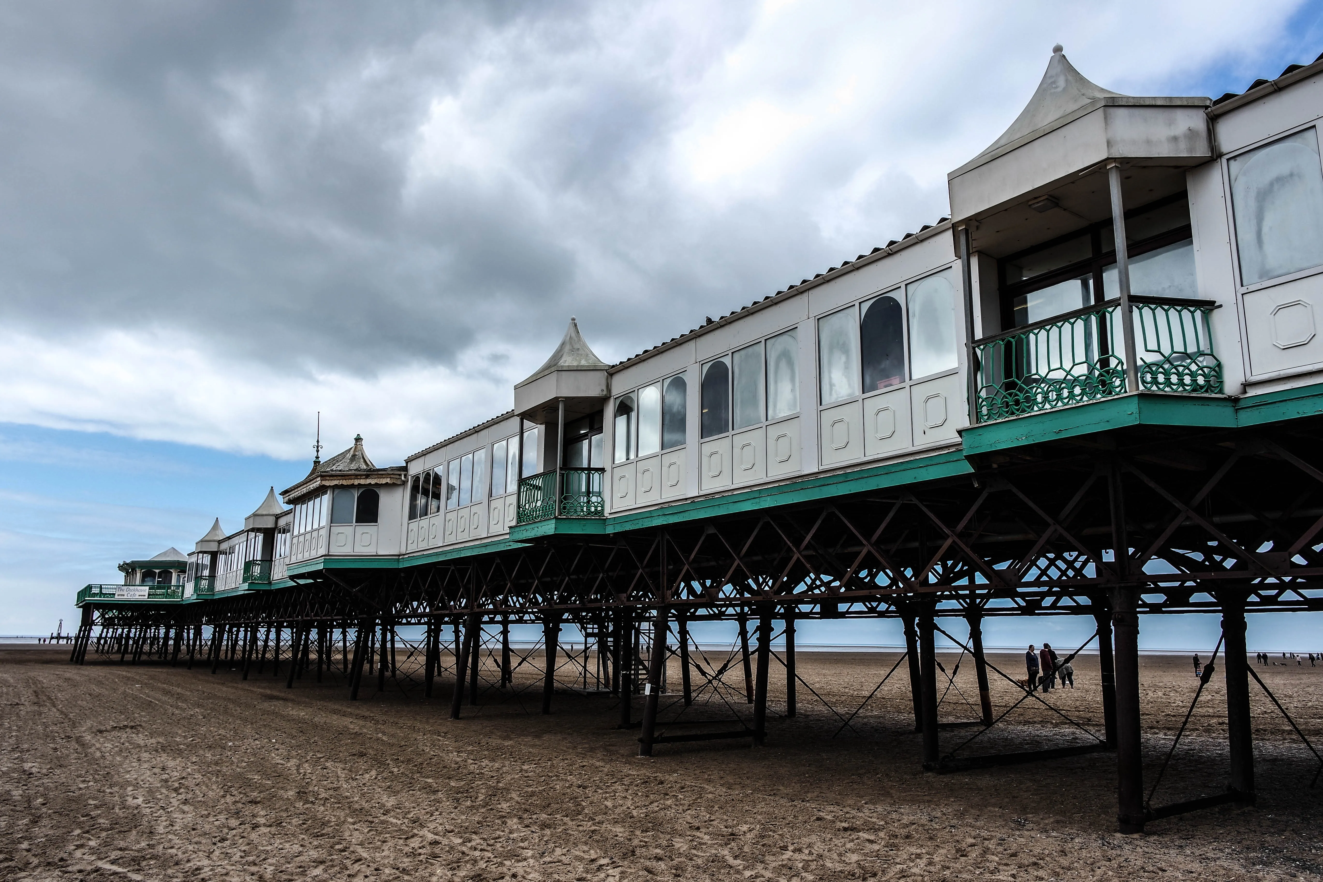 St Anne's Pier on the seafront in St Annes